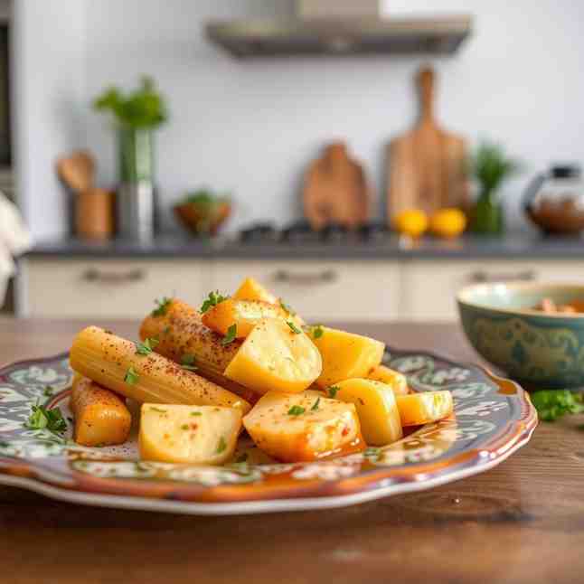 Kwanga - Easy Vegan African Cassava Baton Recipe